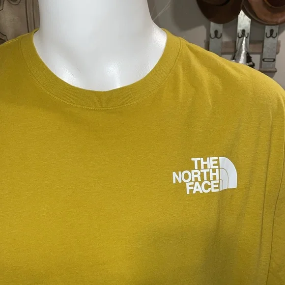 The North Face Men's Yellow T-Shirt - Picture 2 of 8